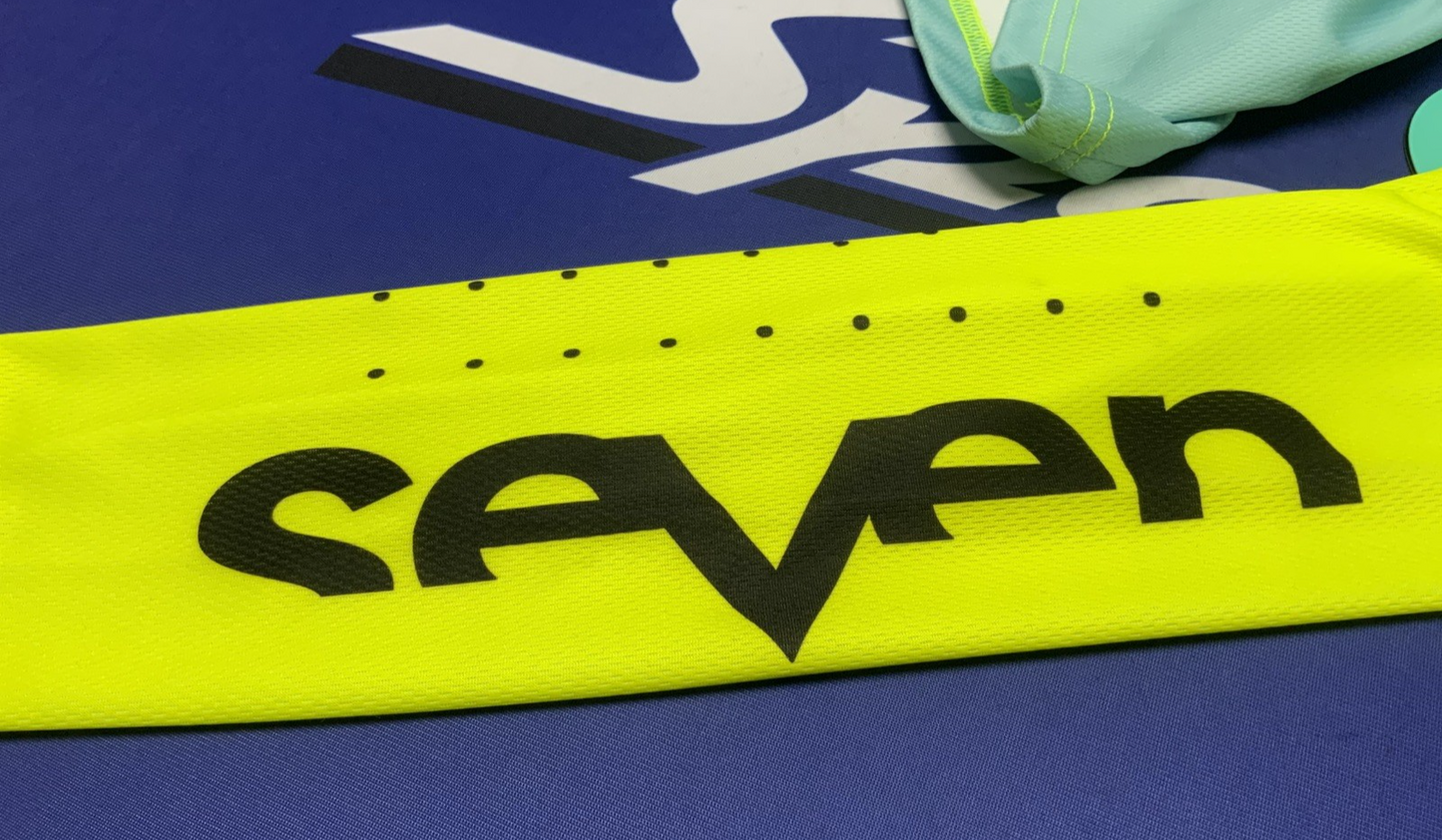 Seven Vox Aperture Jersey Flo Yellow/ Blue (Medium) 2250081-740-M