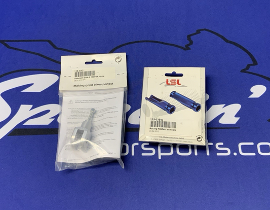 LSL Short Racing Peg W/ Mount GSX-R1000 2005 115-03SW