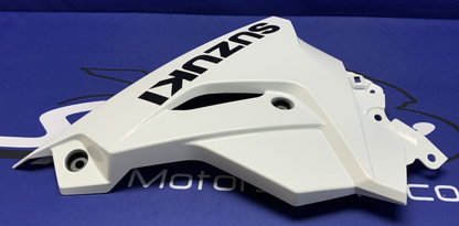 Suzuki Left Lower Fairing (Pearl Tech White) GSX-8R 2026 OEM 94480-25L20-QU2-1