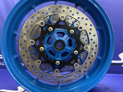 Suzuki Front Wheel W/ Rotors (Blue) GSX-8R 2024-2026 OEM 54111-25L00-QZB