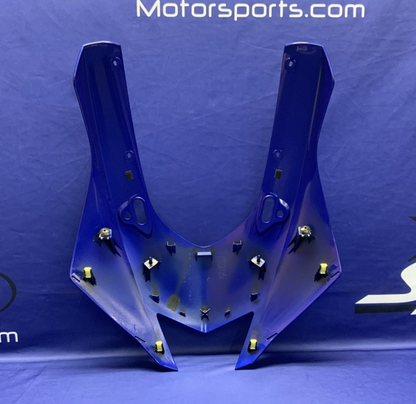 Yamaha Front Upper Cowling (Blue) YZF-R6 2017-2024 OEM BN6-Y283G-C0-P0