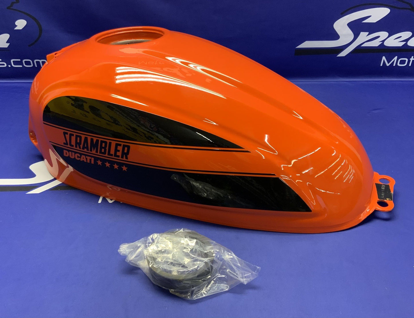 Ducati Fuel Tank Assembly (Orange) Scrambler 800 Sixty2 2020 OEM 58612262AP