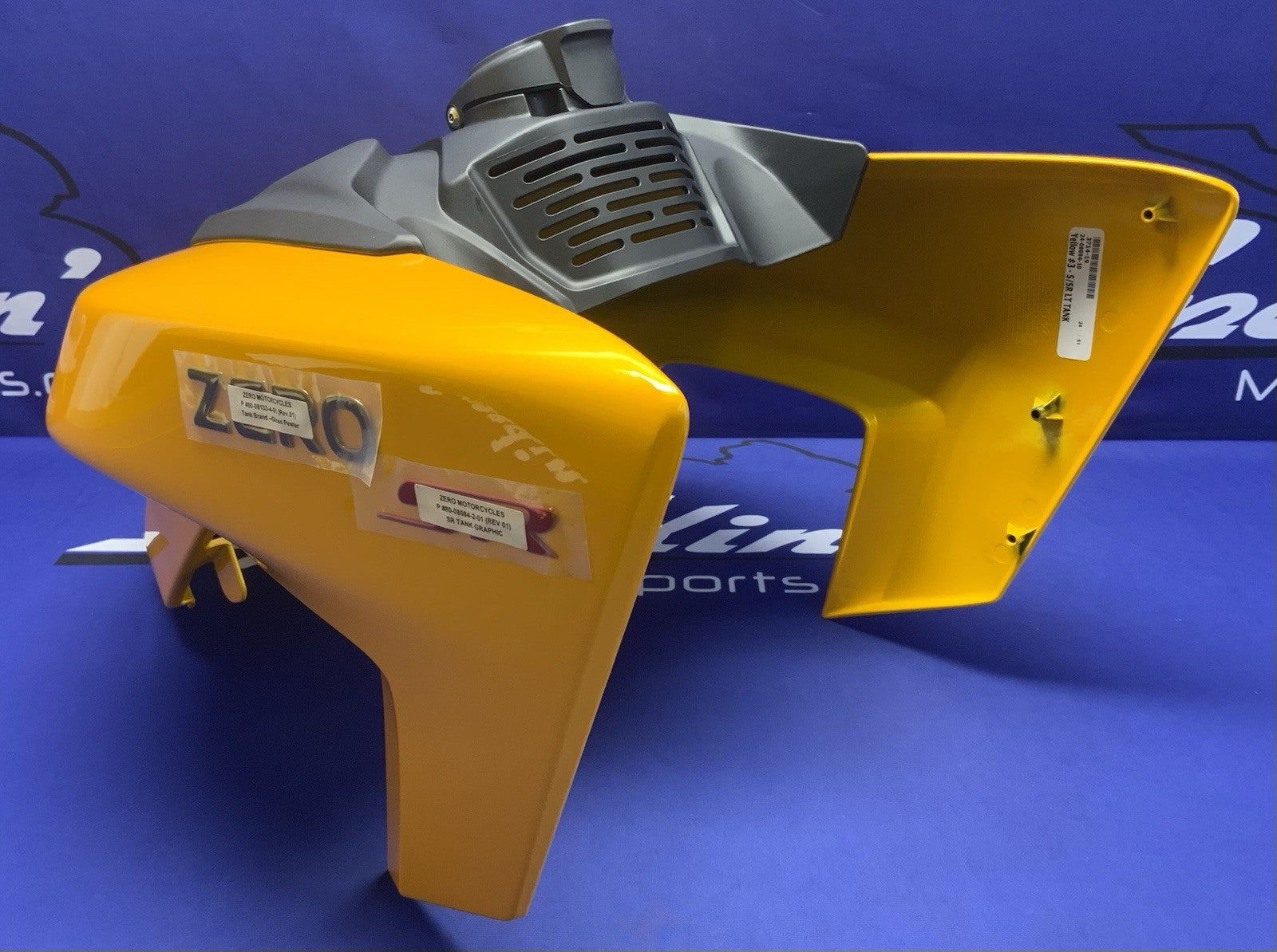 Zero Charge Tank Cover (Yellow with Black) SR 2017 24-08296-10
