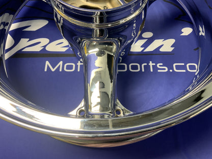 Kawasaki Front & Rear Wheel (Chrome) ZX-6R/636 2003-2004 OEM 41073-0112-R2
