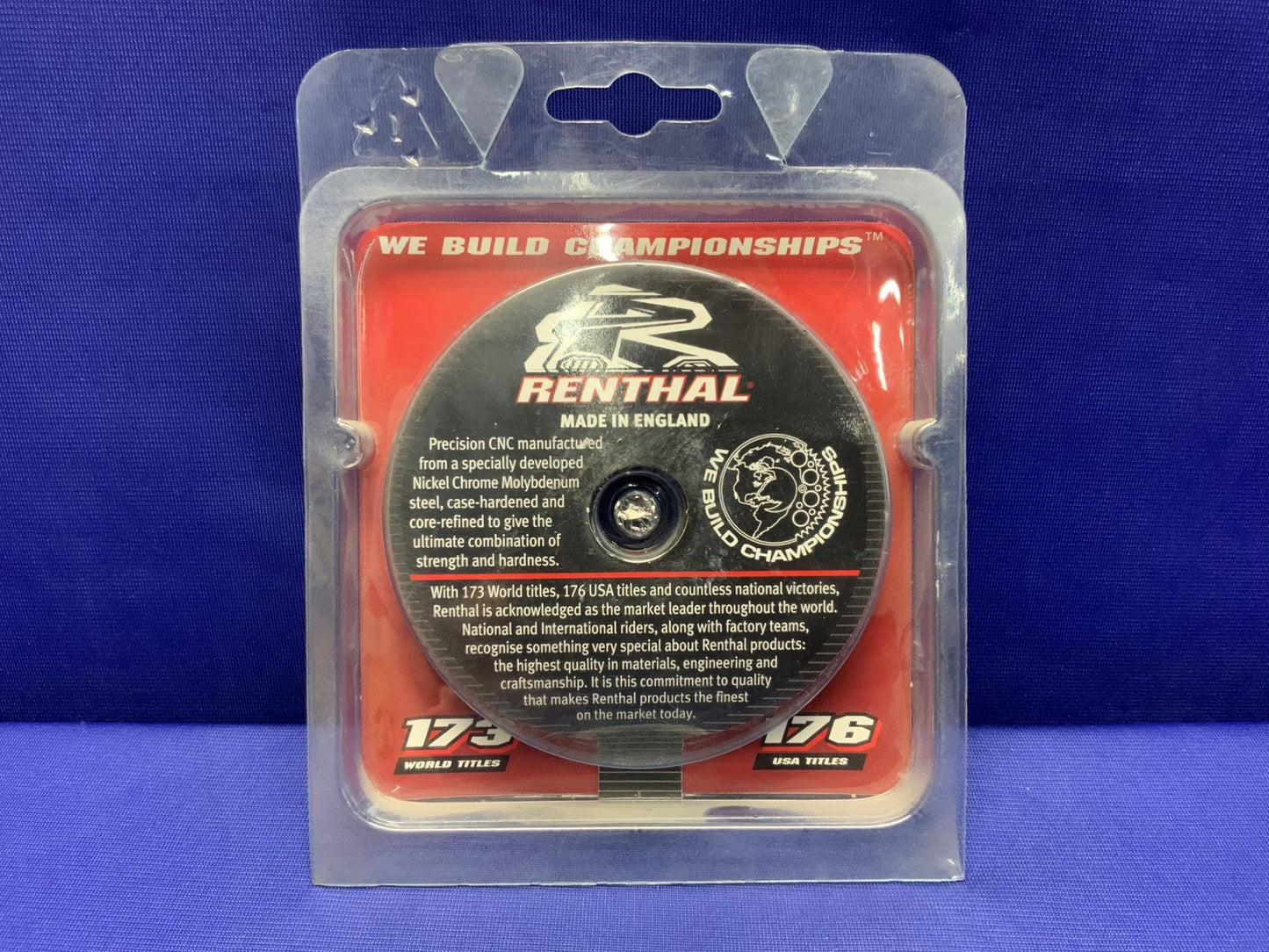 Renthal Front Sprocket Suzuki RM-Z450 2013-2014 485U-520-13GP