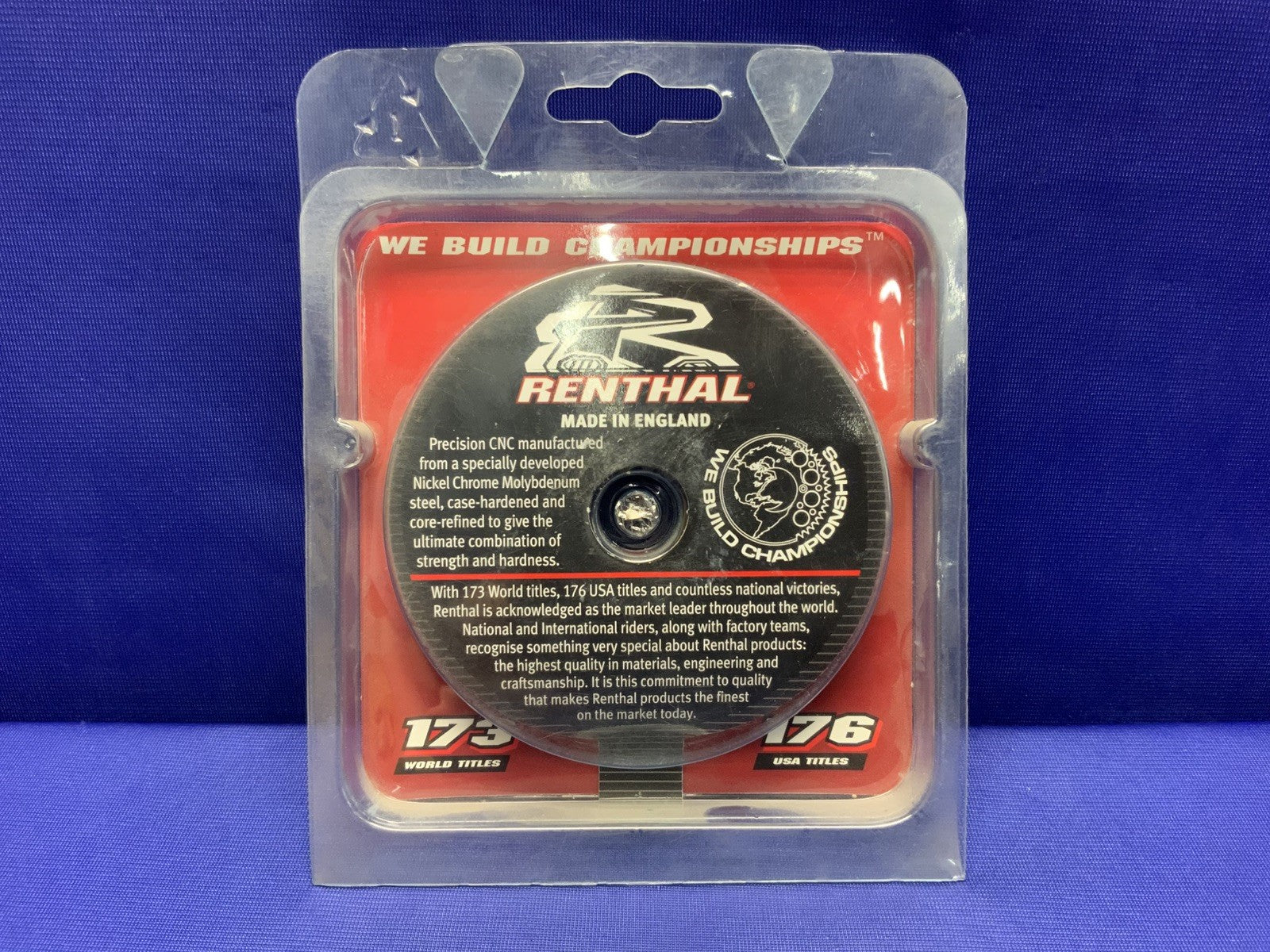 Renthal Front Sprocket Suzuki RM-Z450 2013-2014 485U-520-13GP