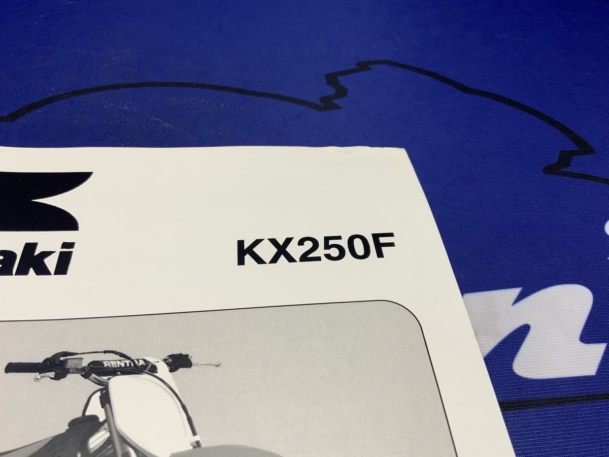 Kawasaki KX250F Service Manual 2006-2008 OEM 99924-1354-04