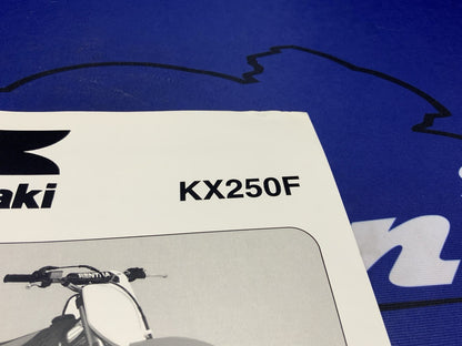 Kawasaki KX250F Service Manual 2006-2008 OEM 99924-1354-04