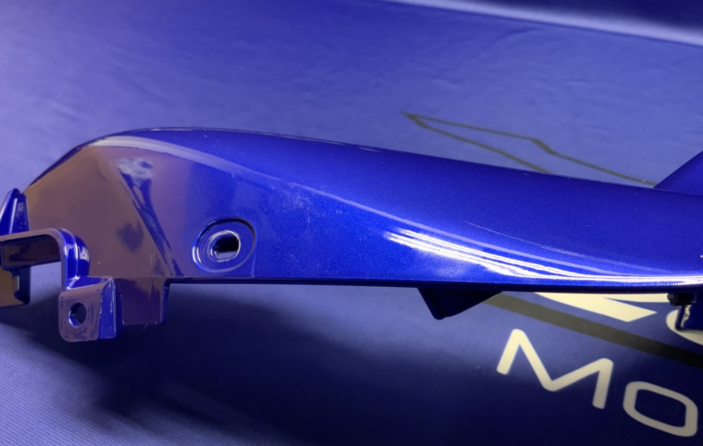 Yamaha Left Tail Fairing (Blue) YZF-R7 2022-2025 OEM BEB-21711-00-P0