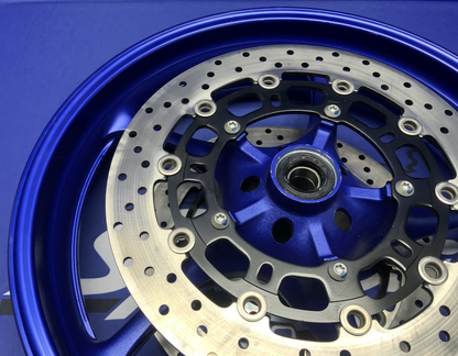Yamaha Front Wheel Assembly (Blue) YZF-R6 2008-2016 OEM 5SL-25168-00-P3