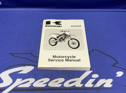 Kawasaki KX250F Service Manual 2006-2008 OEM 99924-1354-04