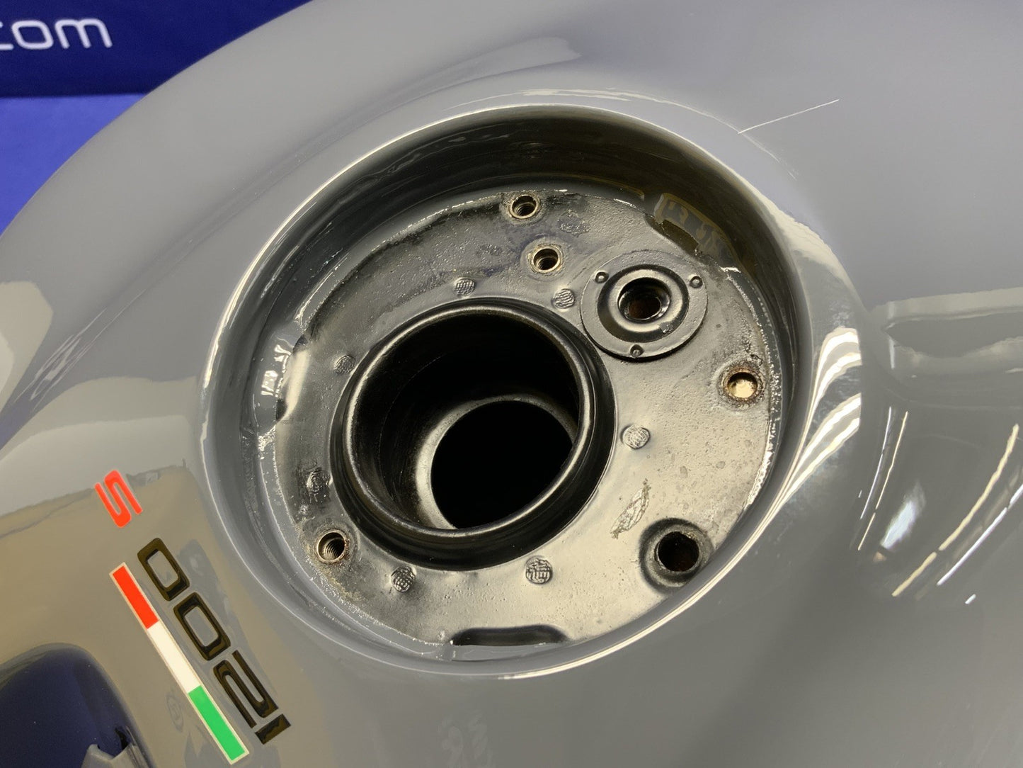 Ducati Fuel Tank (Concrete Grey) Monster 1200 S 2017-2018 OEM 58612501