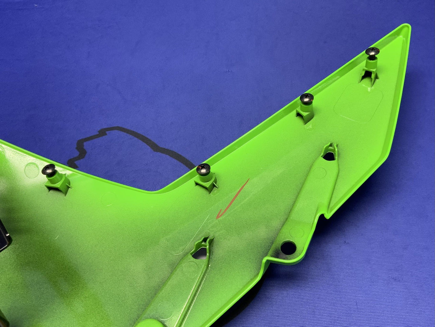 Kawasaki Right Fairing (Green) Ninja 500 2024-2026 OEM 55063-5268-777-1