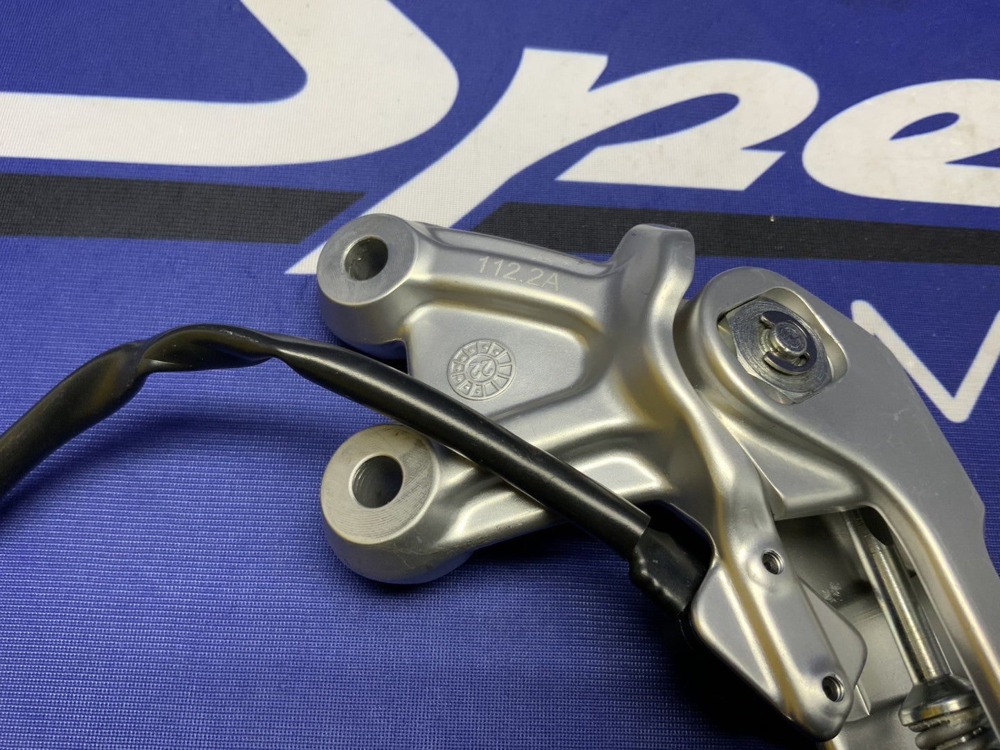 Ducati Side Stand W/ Switch (Silver) Panigale V2 2020-2025 OEM 55611132AA-2