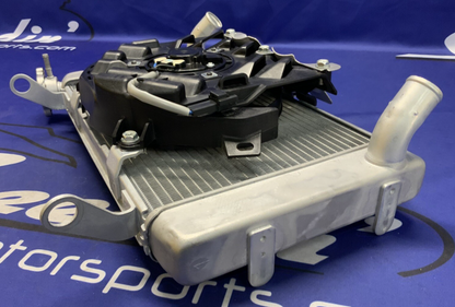 Suzuki Radiator Assembly (Gray) W/ Fan GSX-8R/S 2024-2025 OEM 17700-25L10