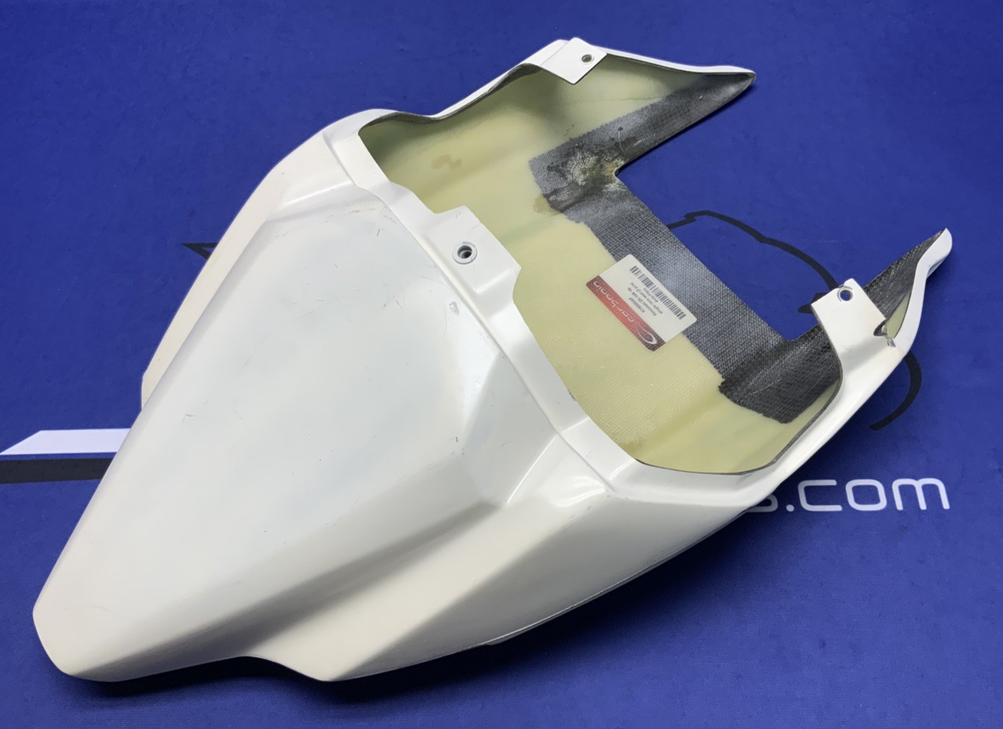 Carbonin Avio Fiber Tail Unit (White) W/ Seat ZX-10R 2016-2020 K18300AF