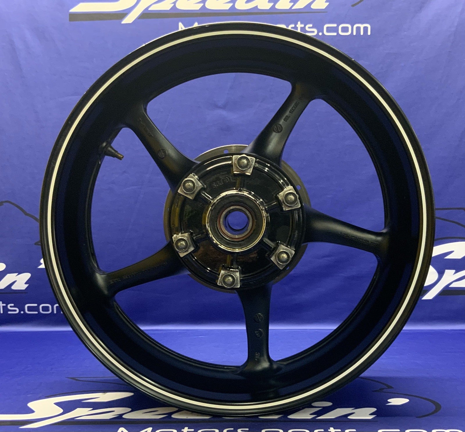 Yamaha Rear Wheel Assembly (Black) YZF-R6 2003-2008 OEM 5SL-25338-00-98