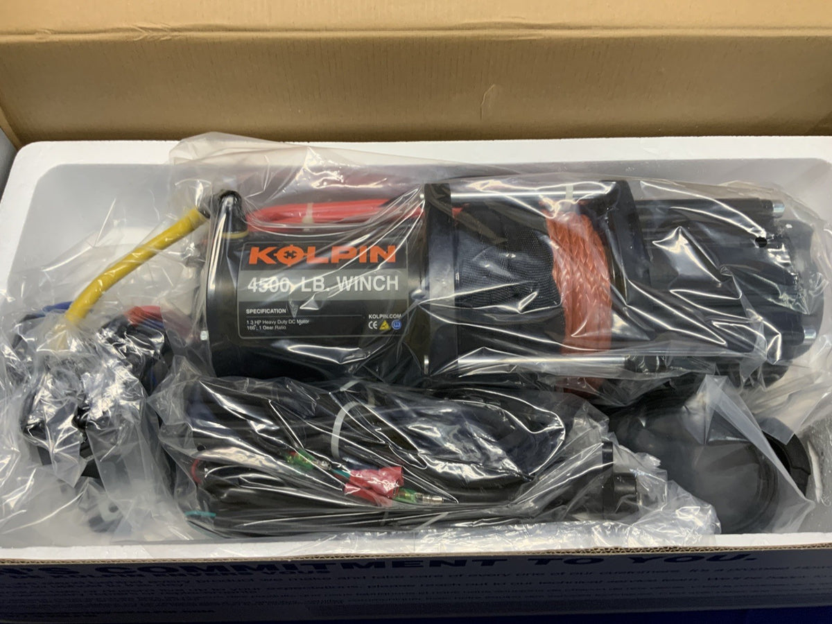Polaris Kolpin Quick- Mount Winch 45000lb Ranger XP 900 13-19 OEM 26-3000