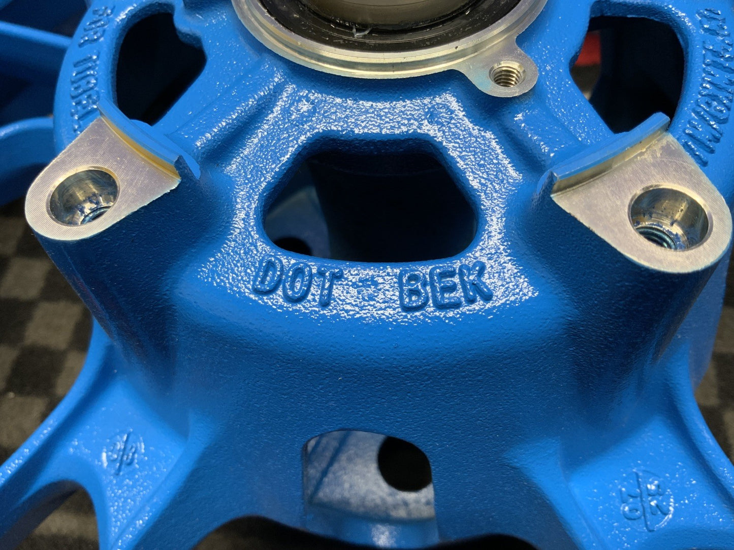 Suzuki Rear Wheel (Blue) GSX-8R 2024-2026 OEM 64111-25L00-QZB