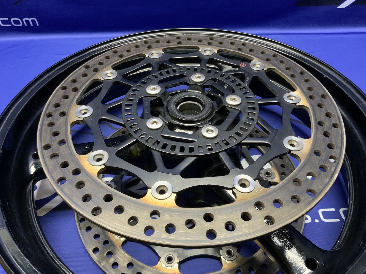 Kawasaki Front Wheel Assembly W/ Rotors ZX-10R 2016-2026 OEM 41073-0757-18F-1