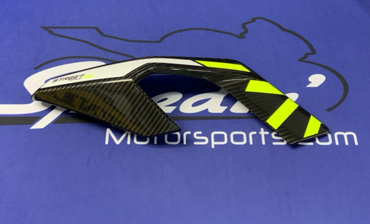 Triumph Left Panel (Carbon Fiber) Street Triple R/RS/Moto 2 23-25 OEM T2319910