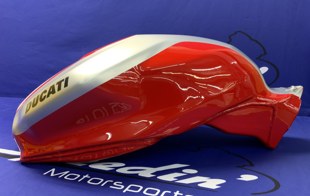 Ducati Aluminum Fuel Tank Panigale 1199 R/S 2012-2015 OEM 58612351AA-1
