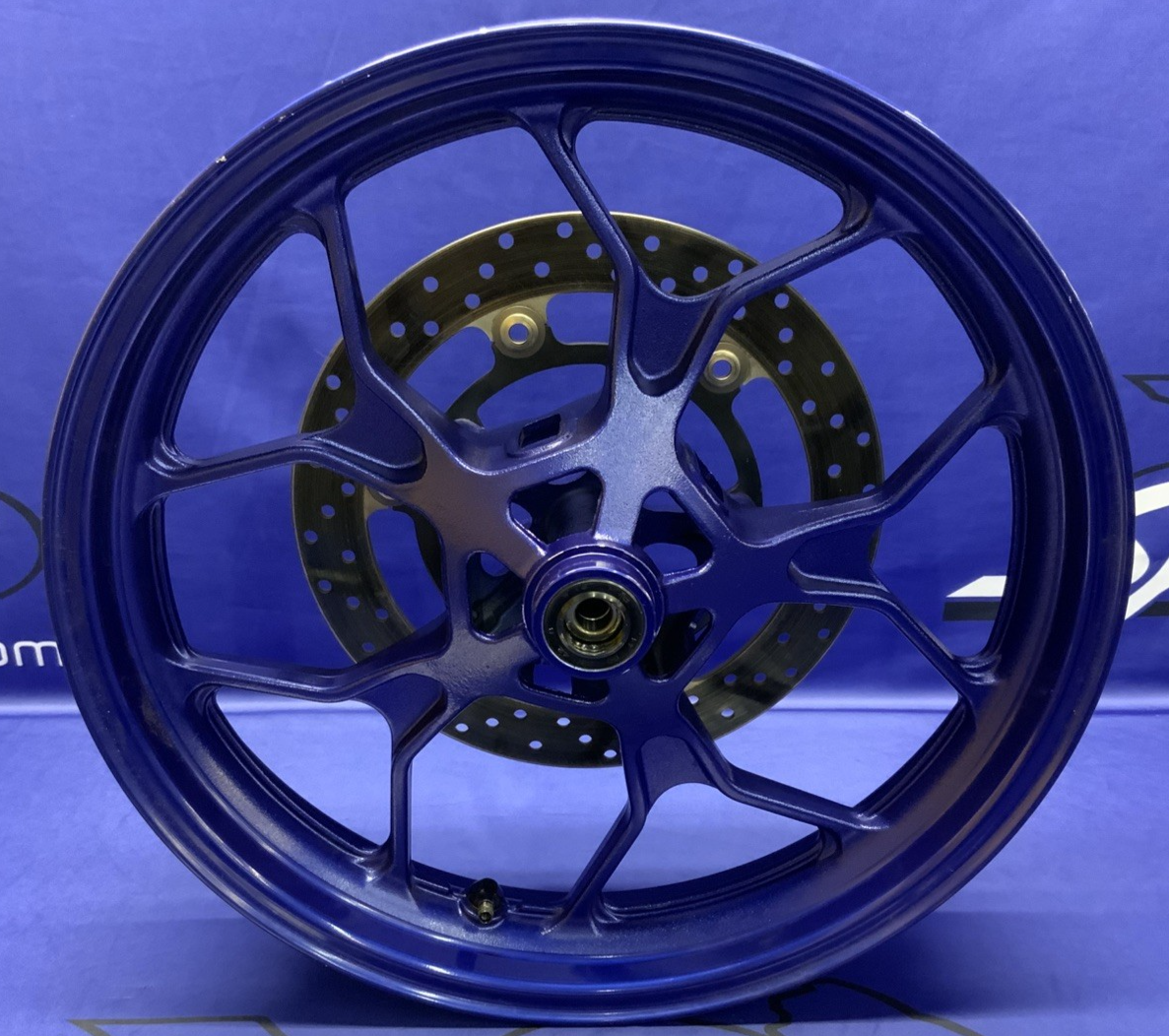 Yamaha Front Wheel Assembly (Blue) YZF-R3 2021-2026 OEM BS7-F5168-10-P0