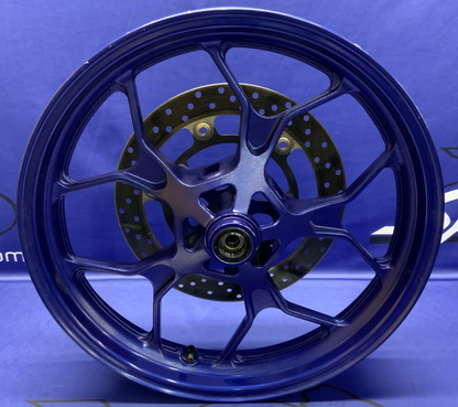 Yamaha Front Wheel Assembly (Blue) YZF-R3 2021-2026 OEM BS7-F5168-10-P0