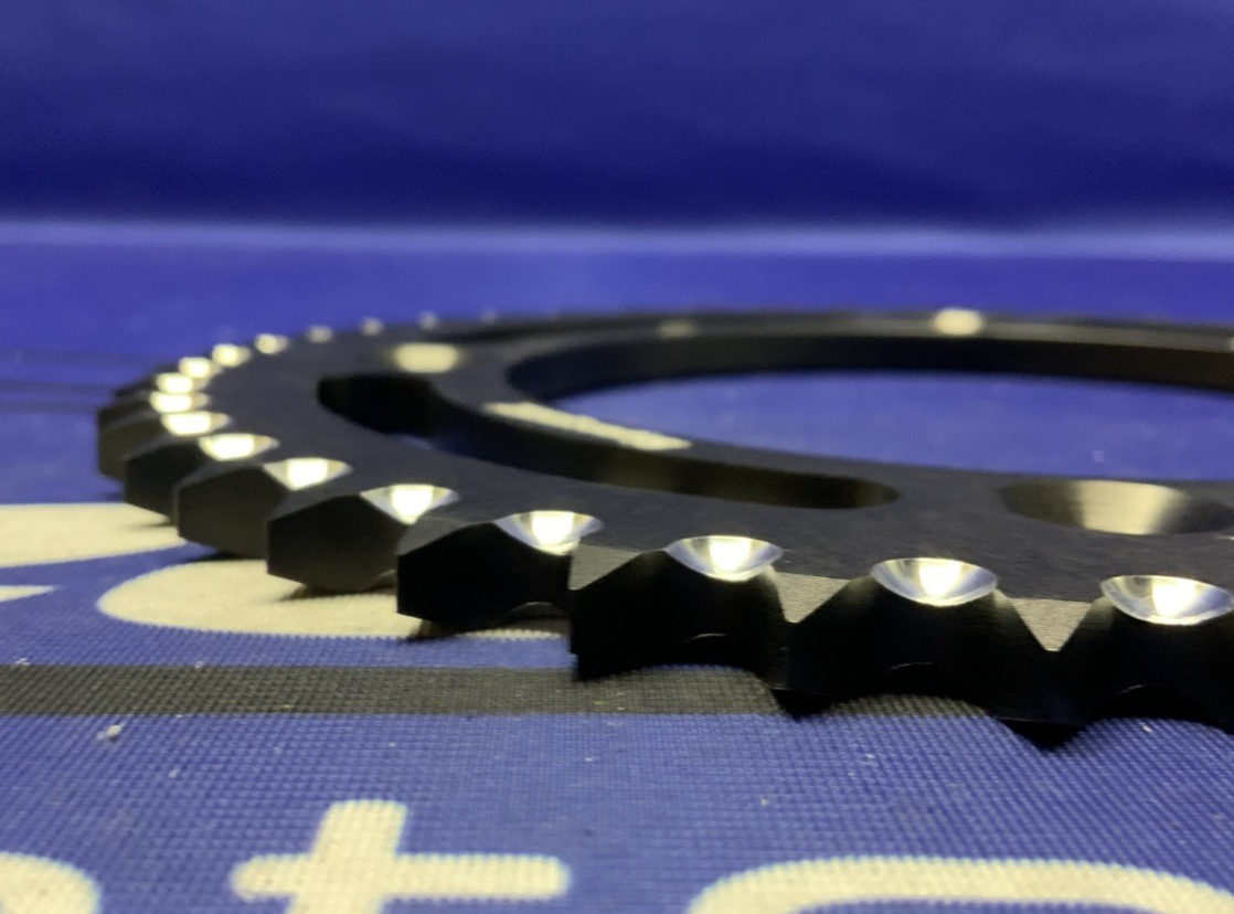 Supersprox Rear Sprocket Aluminum 46T (Black) 85SX 2003-2022 RAL-898-46-BLK