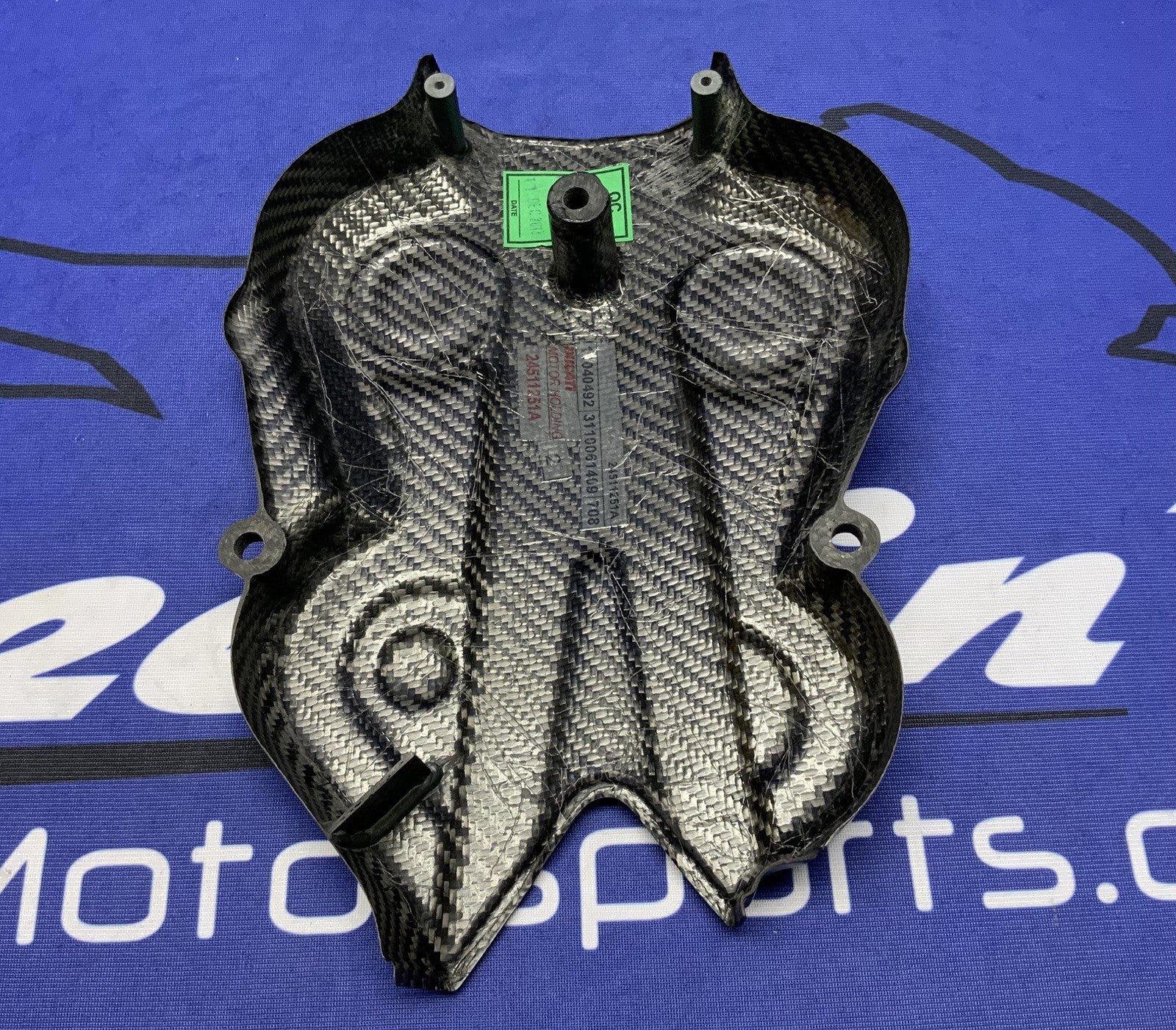 Ducati Belt Carbon Belt Guard Diavel 2011-2014 OEM 96903710A