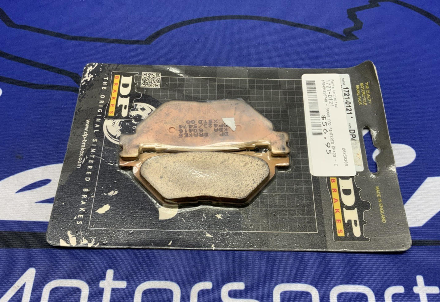 DP Standard Sintered Brake Pad Set XVS950 Bolt-R Spec 2014-2024 DP423