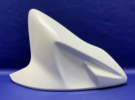 Suzuki Right White Fuel Tank Cover GSXR 600/750 2017-25 OEM 44270-14J80-YUH