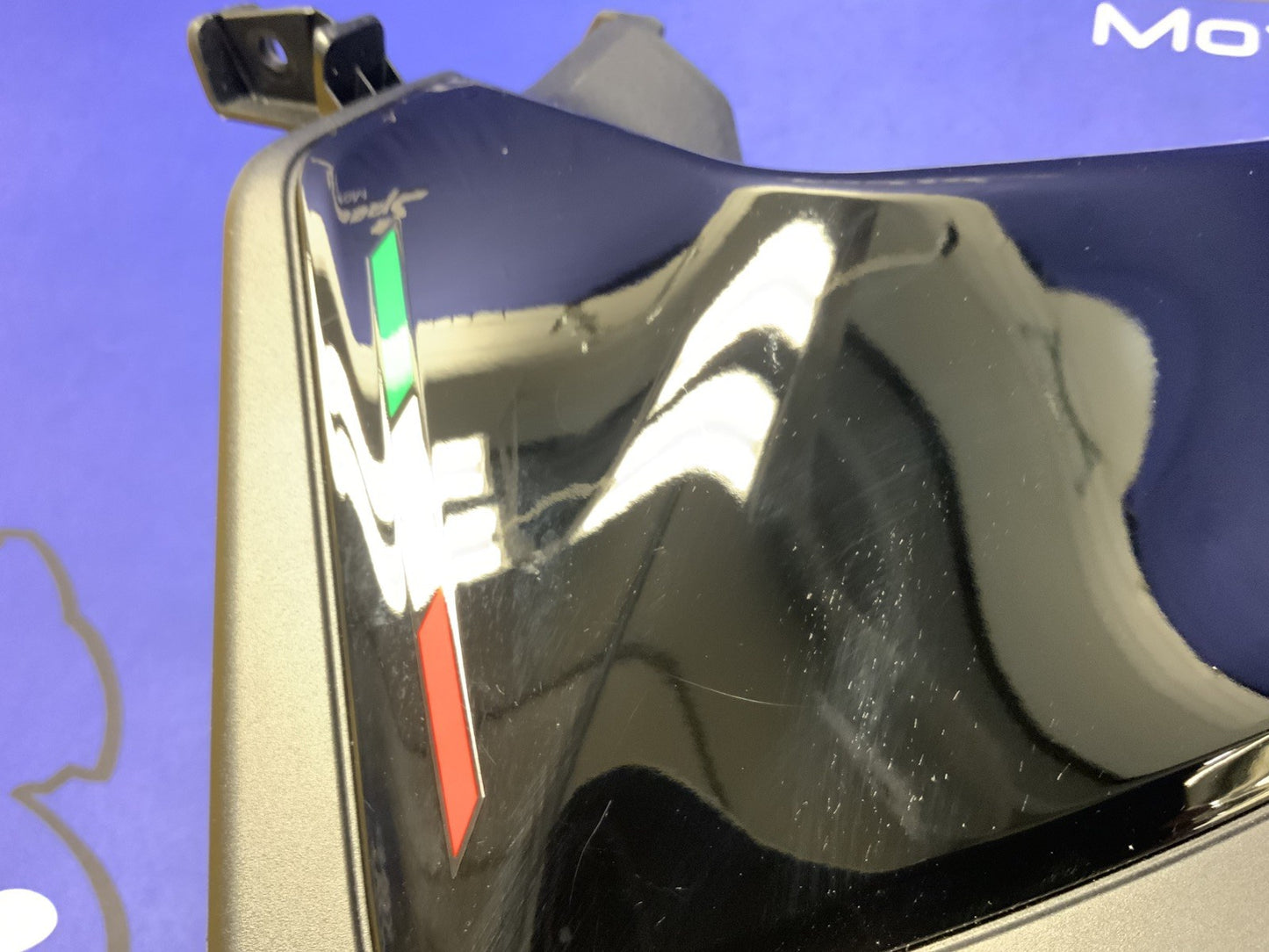 Ducati Left Tank Fairing (Thrilling Black) Panigale V2 20-25 OEM 4801B041AD-1