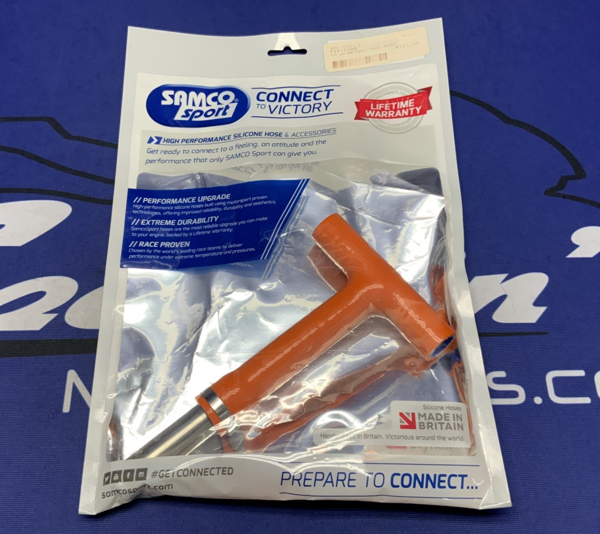 Samco Coolant Hose W/ Clamp (Orange) 150 SX 2016-2018 FTP-5