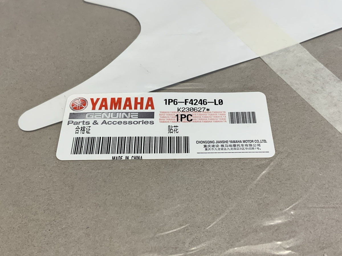 Yamaha Graphic 3 Decal TTR50E 2024 OEM 1P6-F4246-LO-00