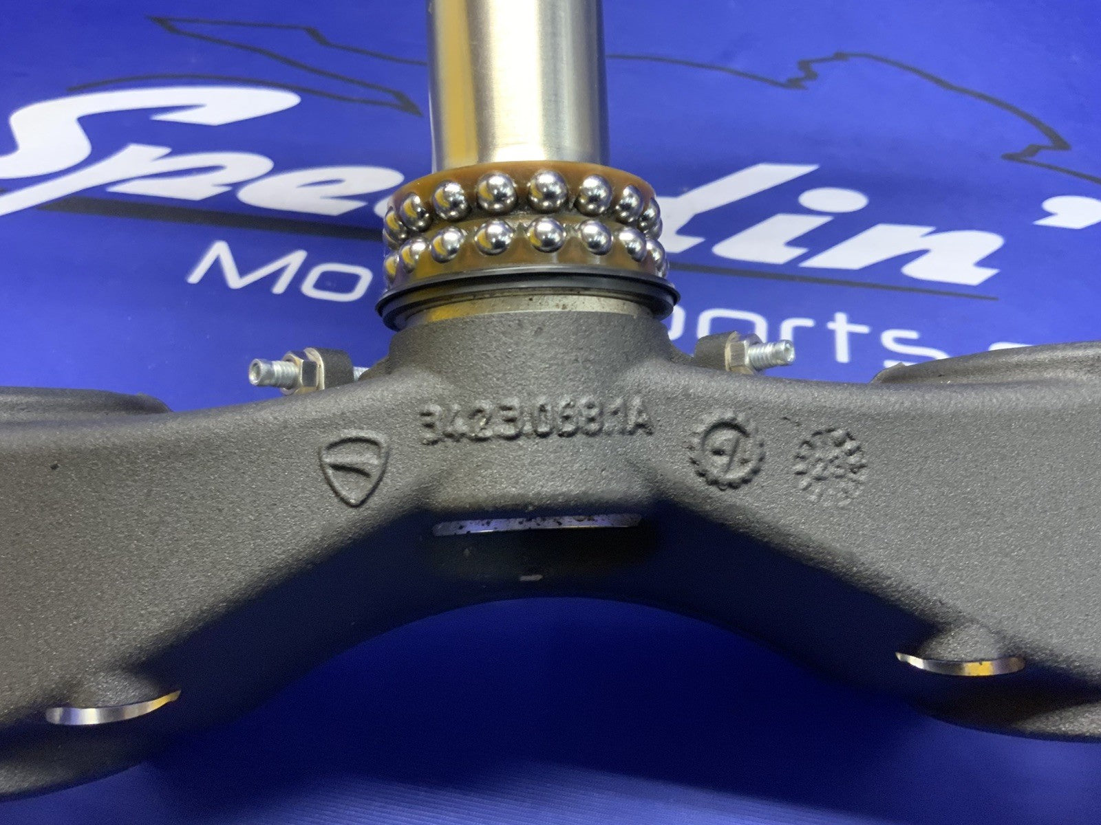 Ducati Steering Stem Assembly Panigale 2020-2025 OEM 342P0691AA-1