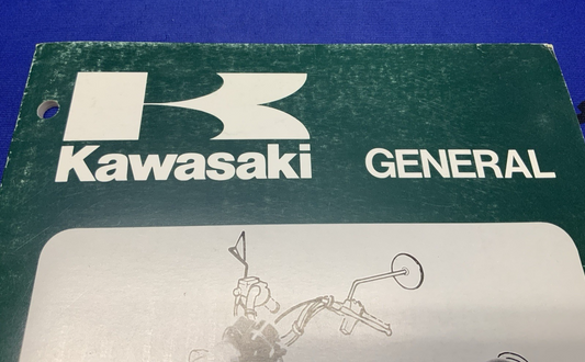 Kawasaki General Assembly & Prep Manual 1983-1994 OEM 99931-1064-02