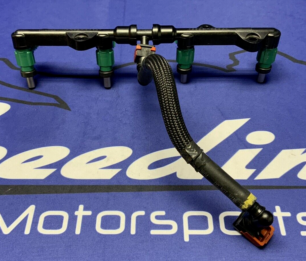 Kawasaki Secondary Fuel Rail System W/ Injectors ZX10R/RR 2017-24 OEM 49033-0564