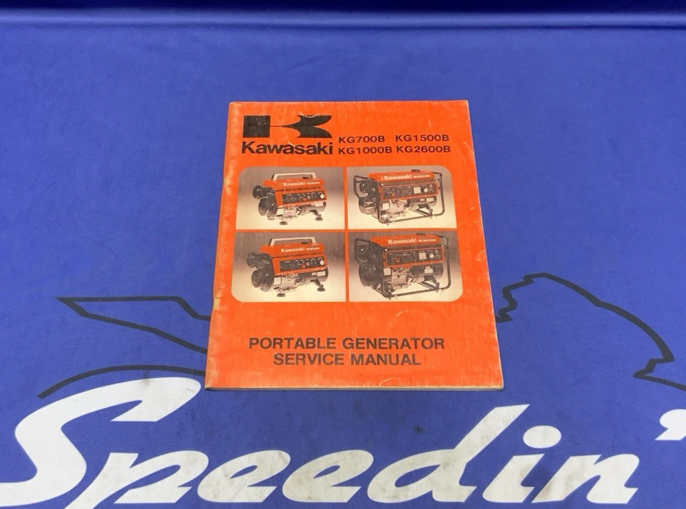 Kawasaki KG700/1000B Service Manual 1977-1982 OEM 99964-0019-01