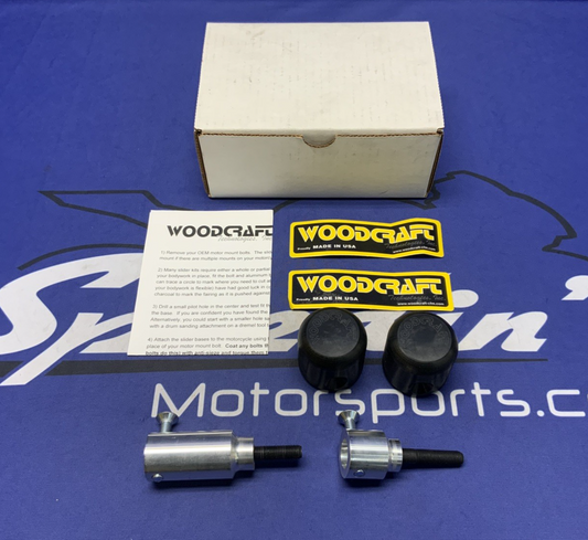 Woodcraft Technologies Frame Slider Kit W/ Short Pucks 2006-2025 50-0449