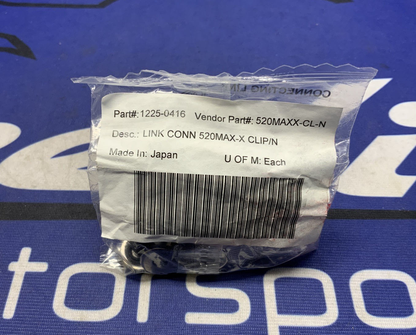 RK Takasago Chain 520 MAX-X Series Clip Connecting Link Natural 520MAXX-CL-N