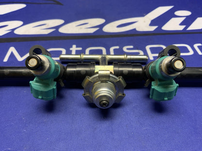 Yamaha Fuel Rail With Injectors YZF-R1 2009-2014 OEM 14B-13795-00-00