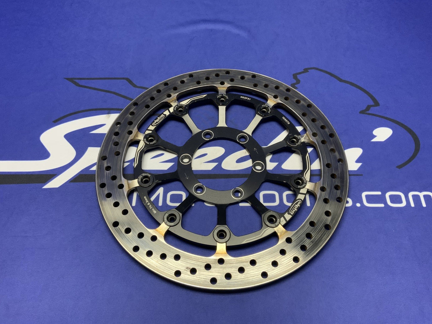 Alpha Racing Left 320x7mm EVO Brake Rotor BMW M1000RR 2021-2025 3411B303C01
