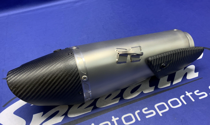 Yoshimura AT2 Slip-On Street Exhaust Muffler 57mm Inlet