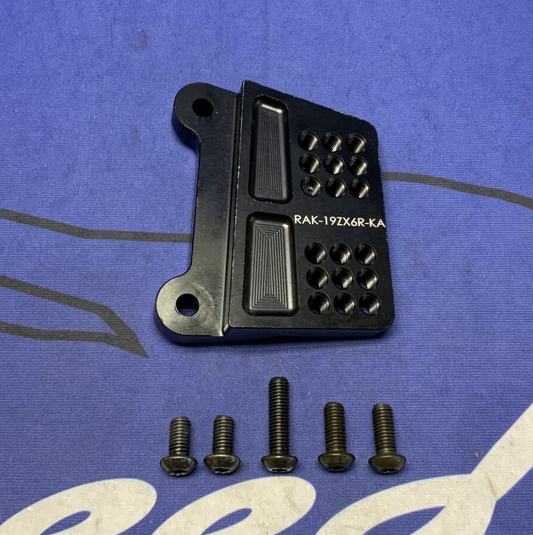 Graves Motorsports Right Hand Rear Set Bracket ZX-6R 2019-2023 RAK-19ZX6R-KA