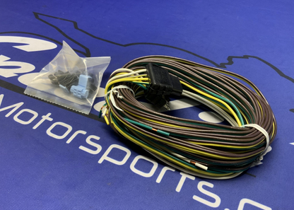 Wesbar Wiring Connector, 4-Way Flat Trailer End, 25ft. Length Wire 707103