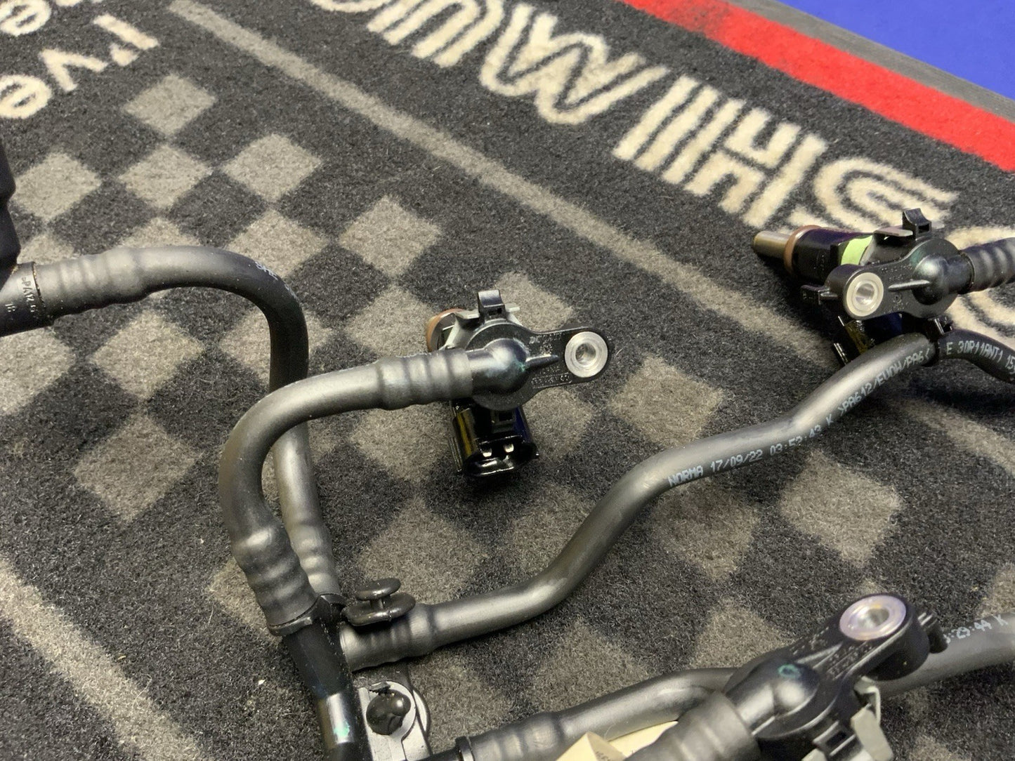 Ducati Lower Fuel Rail W/ Injectors Panigale V4 2021-2025 OEM 59024144B
