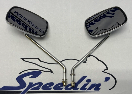 Custom Styled Standard Stamped Steel Mirror Set 91879-82T, 91894-82T