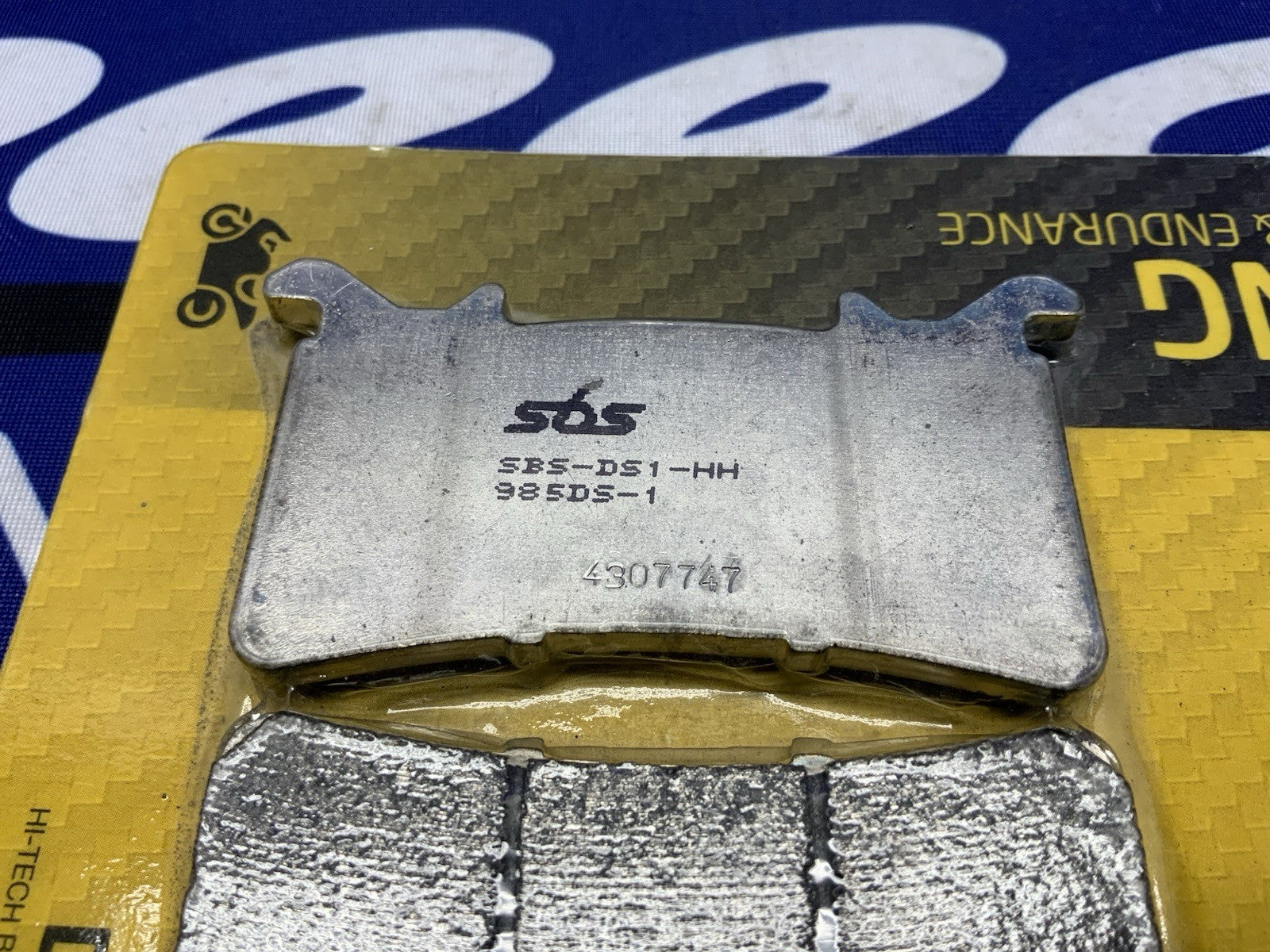 SBS Front Racing Brake Pads BMW M1000RR 2023-2026, S1000RR 2021-2026 985DS-1