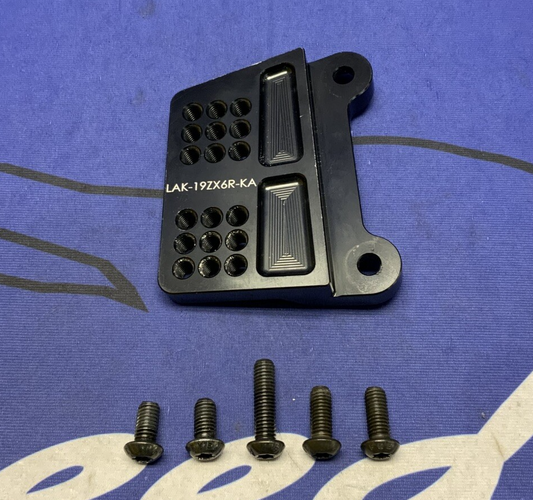 Graves Motorsports Left Hand Rear Set Bracket ZX-6R 2019-2023 LAK-19ZX6R-KA